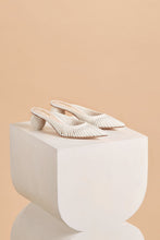 Alia Leather Mule - White