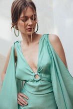 Amelia Top - Seaglass Dot